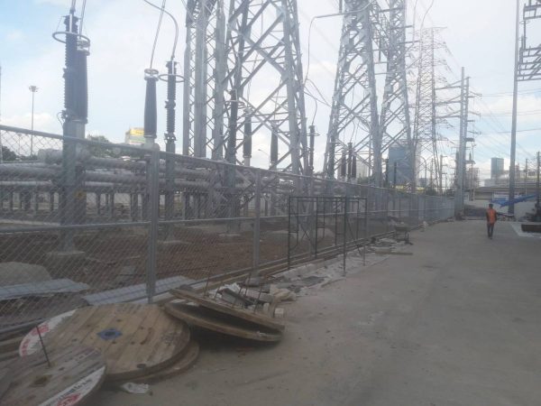 งานติดตั้งแผงรั้วสถานีรถไฟฟ้า - Image 3